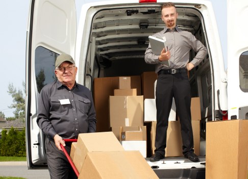Removal team supporting a house move in Ruislip