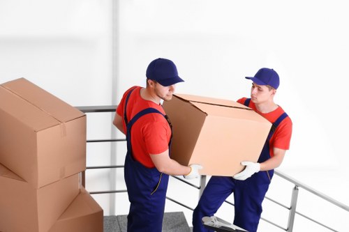 Packing boxes and moving supplies for a home move in Ruislip