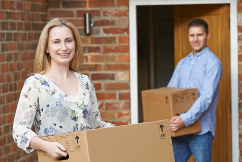 Professional packing support for a Ruislip home move